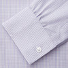 View 3 of product Blue Multi Check Cashmerello Weekend Fit Hayne Shirt