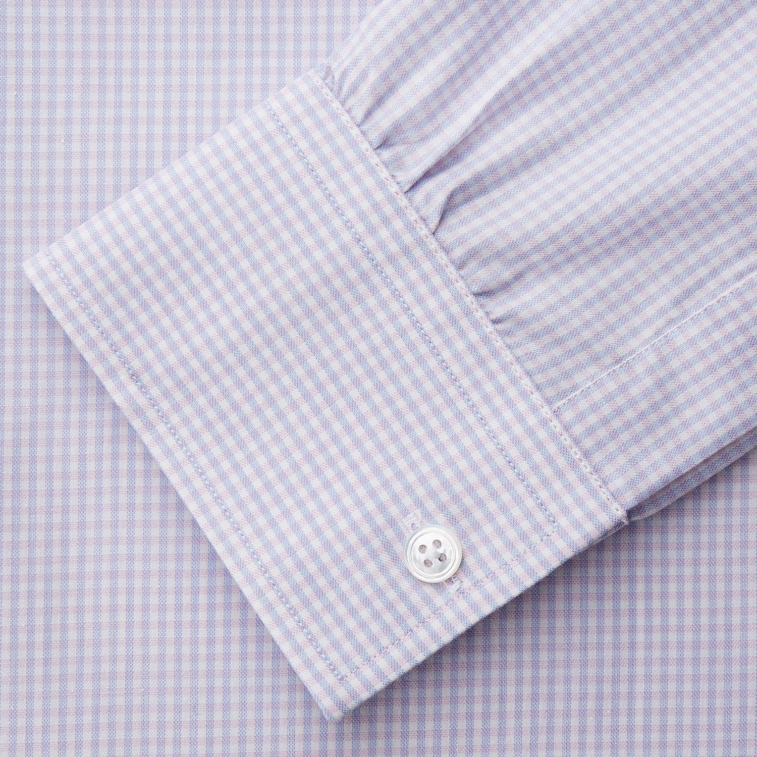View 3 of product Blue Multi Check Cashmerello Weekend Fit Hayne Shirt