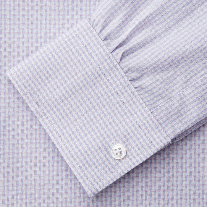 Blue Multi Check Cashmerello Weekend Fit Hayne Shirt Image 2