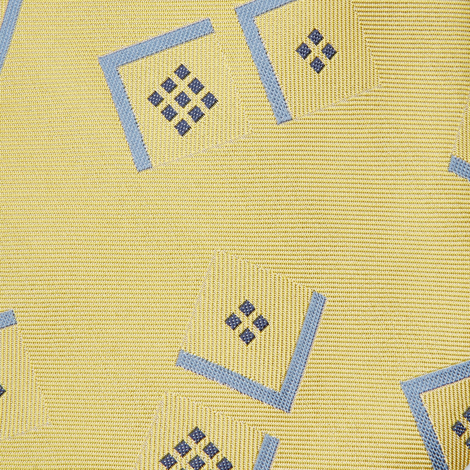 View 2 of product Yellow Graphic Deco Silk Tie