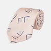 View 1 of product Pink Graphic Deco Silk Tie