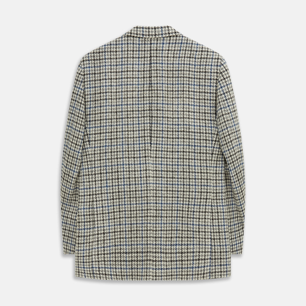 Grey and Navy Tweed Barrington Blazer