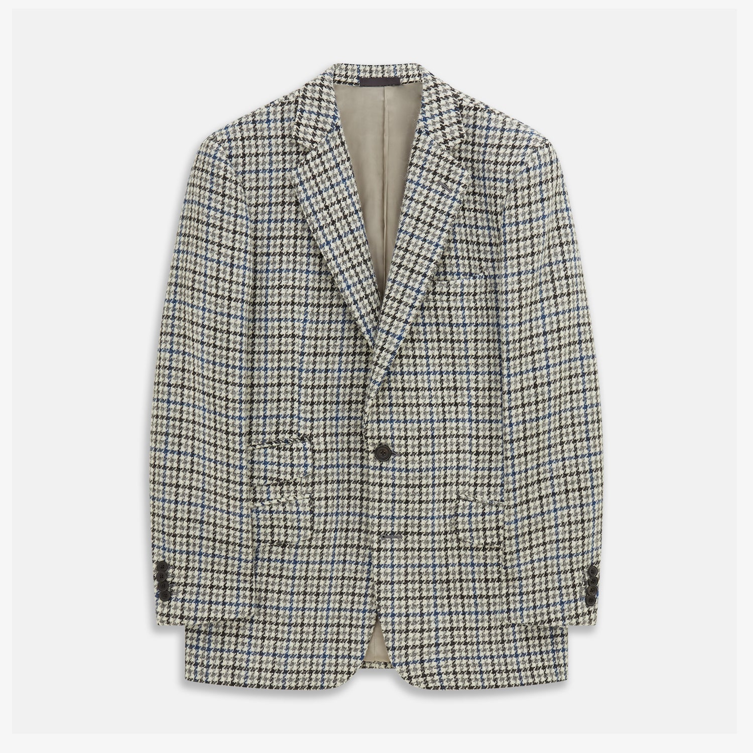 View 1 of product Grey and Navy Tweed Barrington Blazer