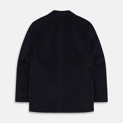 Navy Cord Bern Blazer Image 3