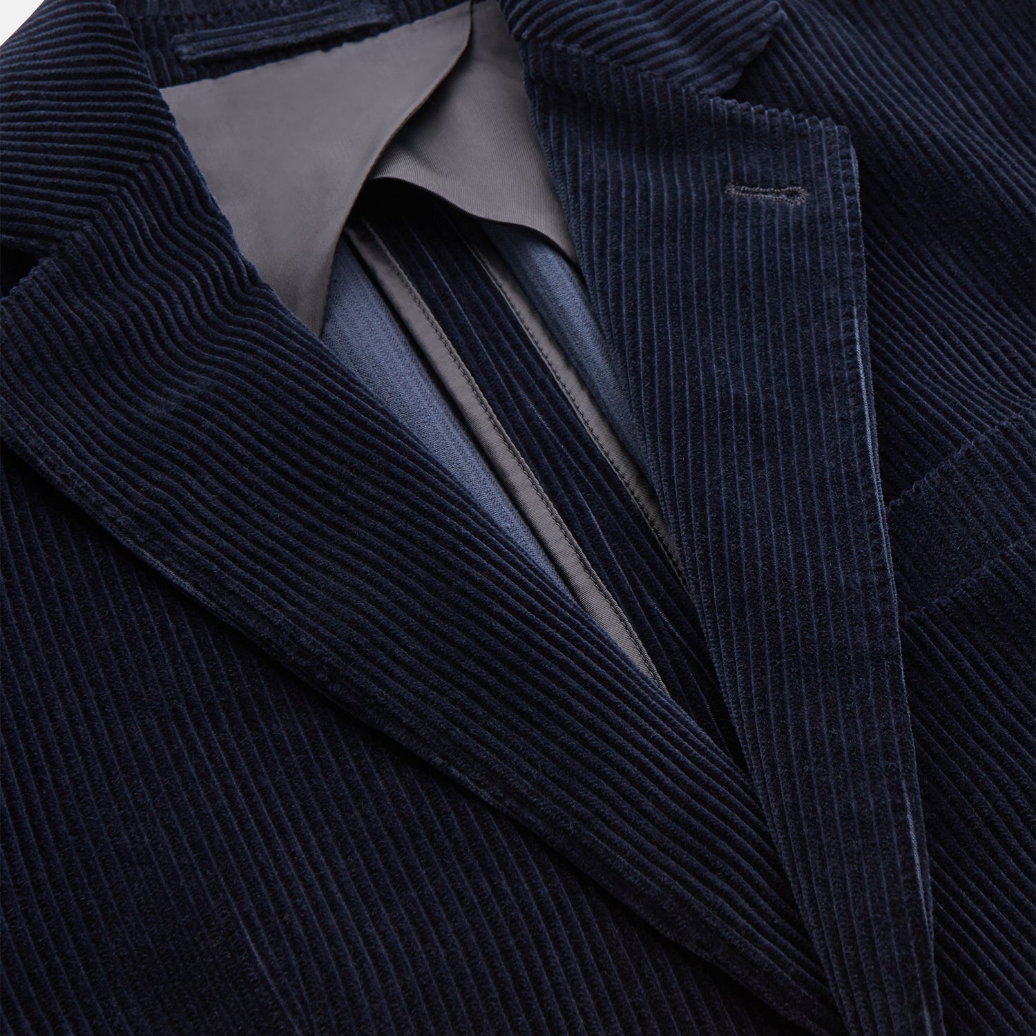 View 3 of product Navy Cord Bern Blazer