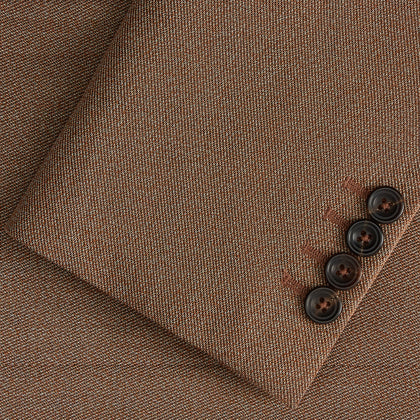Brown Virgin Wool Bern Blazer Image 1