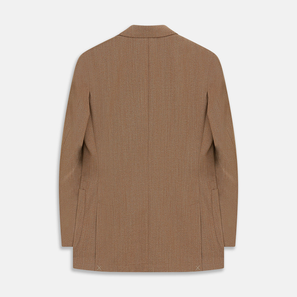 Brown Virgin Wool Bern Blazer