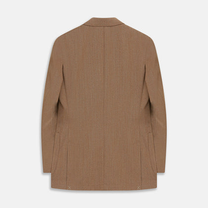 Brown Virgin Wool Bern Blazer Image 3