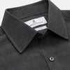 View 2 of product Charcoal Cotton and Wool Blend Regular Fit Mayfair Shirt