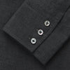 View 3 of product Charcoal Cotton and Wool Blend Regular Fit Mayfair Shirt