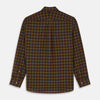 View 5 of product Blue, Yellow and Red Multi Check Wool Weekend Fit Finch Shirt
