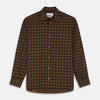 View 1 of product Blue, Yellow and Red Multi Check Wool Weekend Fit Finch Shirt