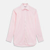 View 1 of product Plain White Oxford Tailored Fit Cotton Shirt with Bury Collar and 3-Button Cuffs