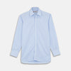View 1 of product Red, Grey and Navy Mixed Check Shirt with T&A Collar and 3-Button Cuffs