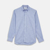 View 1 of product Blue Chambray Weekend Fit Shirt with Dorset Collar and 1-Button Cuffs