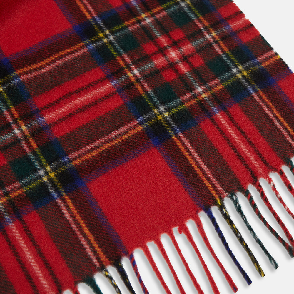 Sciarpa Uomo Fantasia A Quadri Con Frange | | Sciarpe Uomo Online - Foto 6