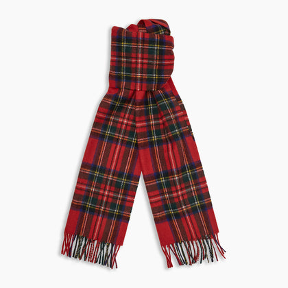 Royal Stewart Tartan Cashmere Scarf Image 3