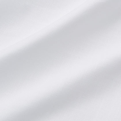 White Chambray Weekend Fit Shirt with Dorset Collar and 1-Button Cuffs Image 3