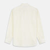 View 5 of product Cream Weekend Fit Larkin Shirt With Dorset Collar And 3-Button Cuffs