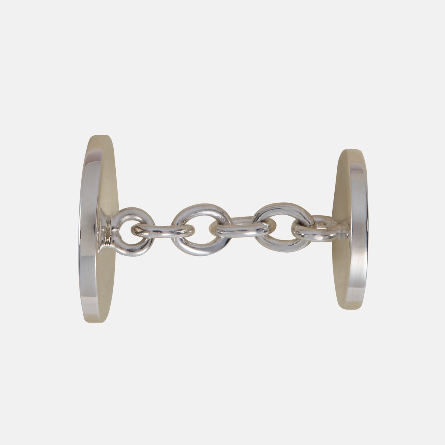 View 3 of product Sterling Silver Embossed Hatton Cufflinks