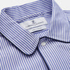 View 2 of product Blue Bengal Stripe Piped Cotton Nightshirt