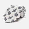 View 1 of product Ecru Paisley Floral Cotton Silk Blend Tie