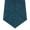 View 3 of product Green and Navy Tonal Paisley Silk Tie