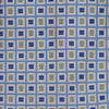 View 2 of product Blue and Yellow Geometric Silk Jacquard Tie