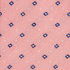 View 2 of product Pink Fine Square Slub Silk Tie