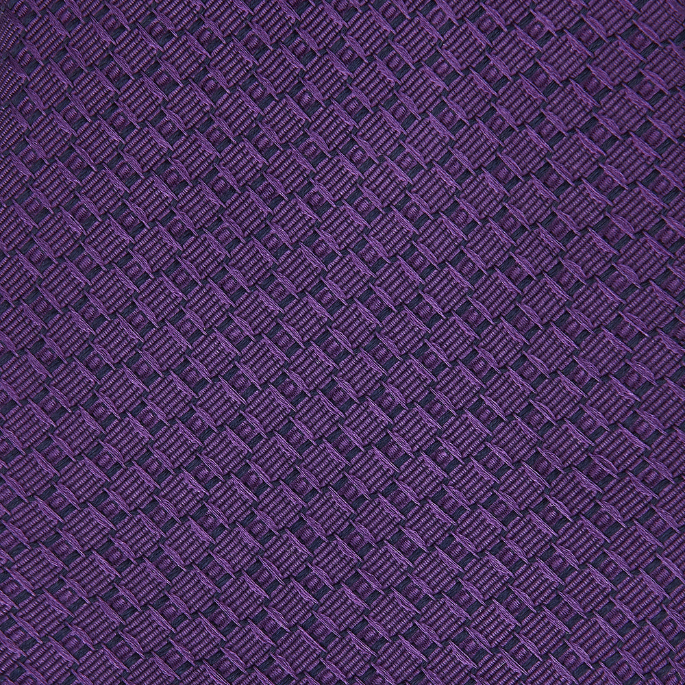 Purple Abstract Tonal Silk Jacquard Tie