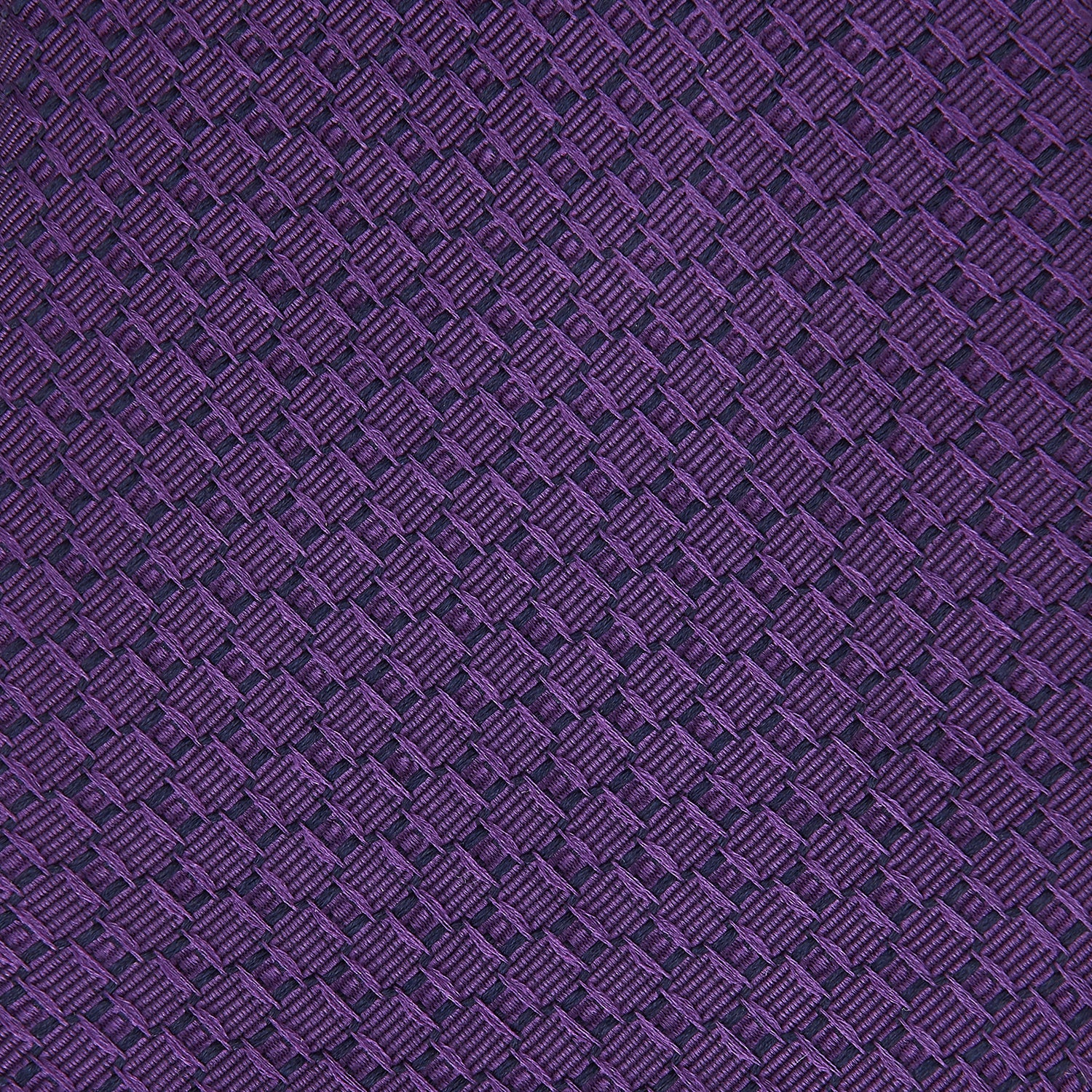 View 3 of product Purple Abstract Tonal Silk Jacquard Tie