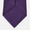 View 4 of product Purple Abstract Tonal Silk Jacquard Tie