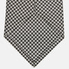 View 3 of product Fine Puppytooth Monochrome Silk Tie
