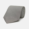 View 1 of product Fine Puppytooth Monochrome Silk Tie