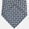 View 4 of product Chambray Blue Graphic Floral Silk Jacquard Tie