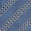 View 2 of product Dark Blue Baroque Stripe Silk Jacquard Tie