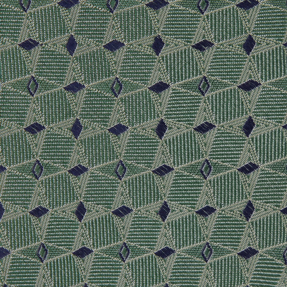 Green Geometric Diamond Tie
