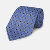 Blue Geometric Diamond Tie