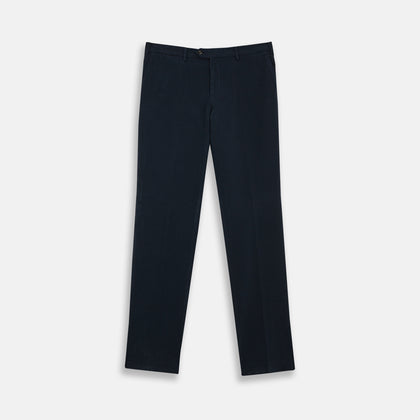 Navy Cotton Chinos