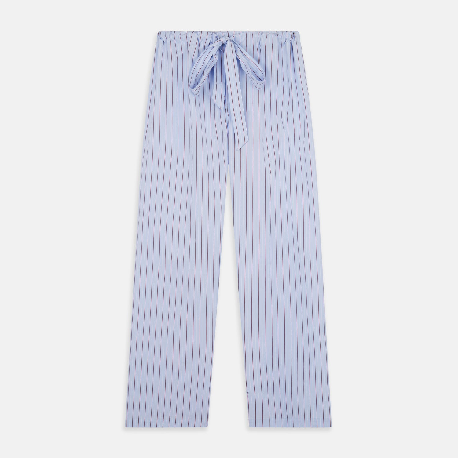 View 5 of product Burgundy Stripe Classic Pyjama Set