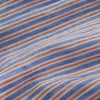 View 2 of product Blue and Red Linen Stripe Holiday Fit Shirt with Revere Collar