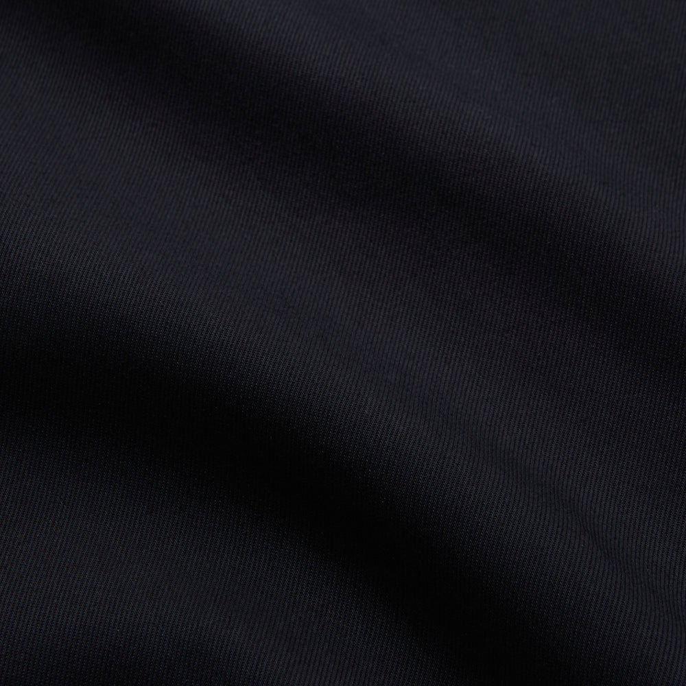 Navy Cotton Weekend Fit Western Shirt with Dorset Collar