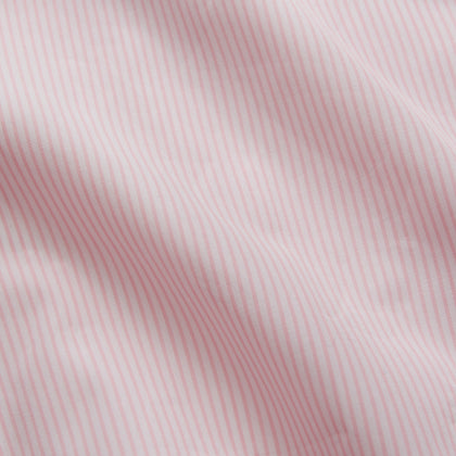 Pink Fine Stripe Regular Fit Shirt with T&A Collar Image 4