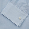 View 3 of product Sky Blue Chambray Stripe Weekend Fit Shirt With Dorset Collar