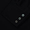 View 3 of product Navy Cotton Weekend Fit Western Shirt with Dorset Collar