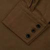 View 3 of product Khaki Cotton Weekend Fit Western Shirt with Dorset Collar