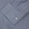 View 3 of product Indigo Chambray Stripe Weekend Fit Shirt With Dorset Collar