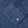 View 4 of product Indigo Linen Weekend Fit Shirt with Derby Collar