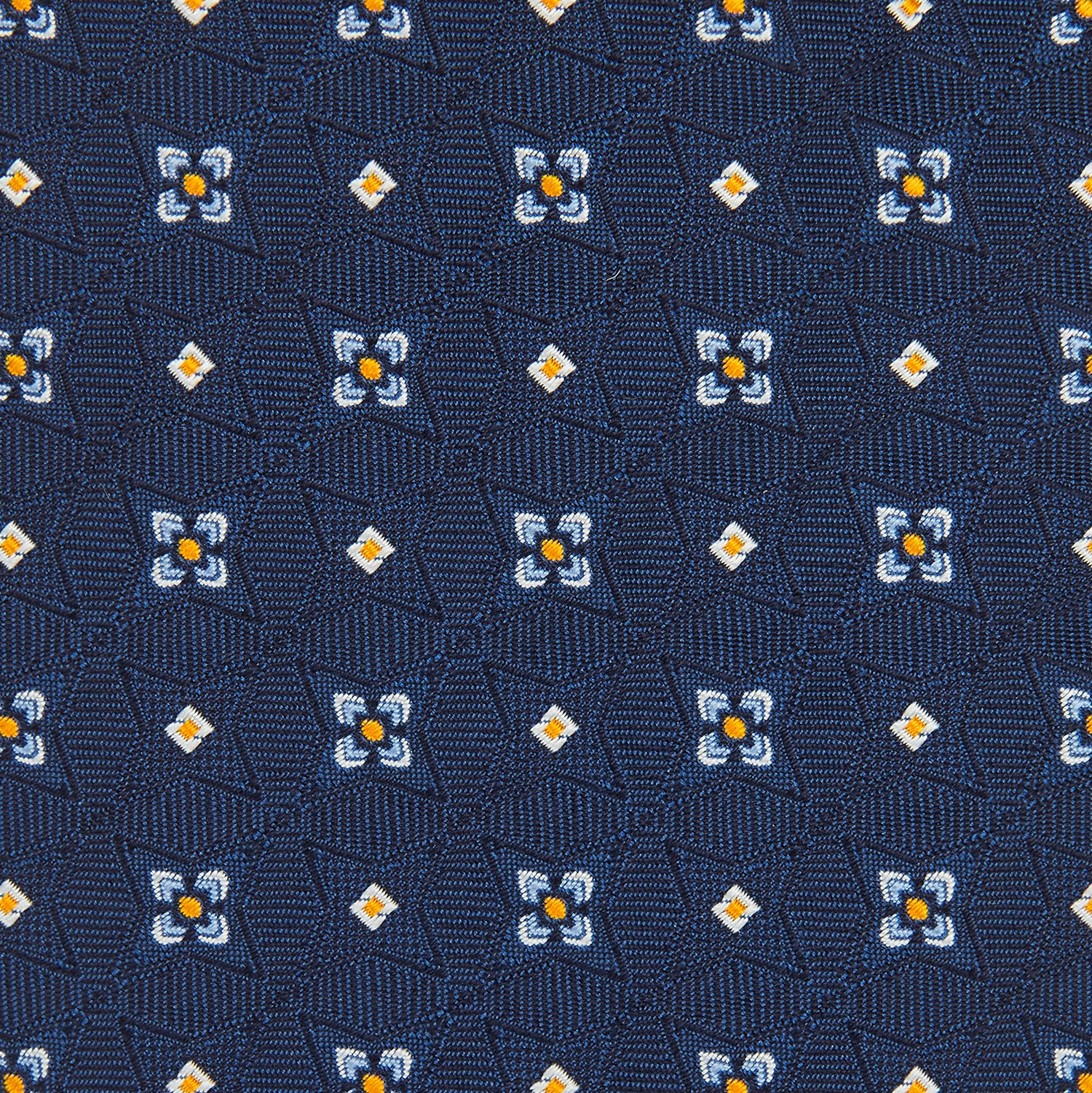 View 3 of product Navy Floral Emblem Tie