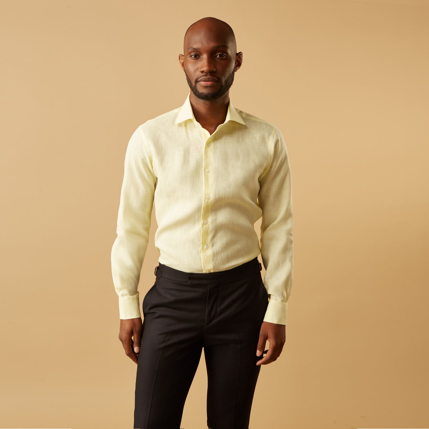 Cream Tailored Fit Shelton Shirt Cream Tailored Fit Shelton Shirt